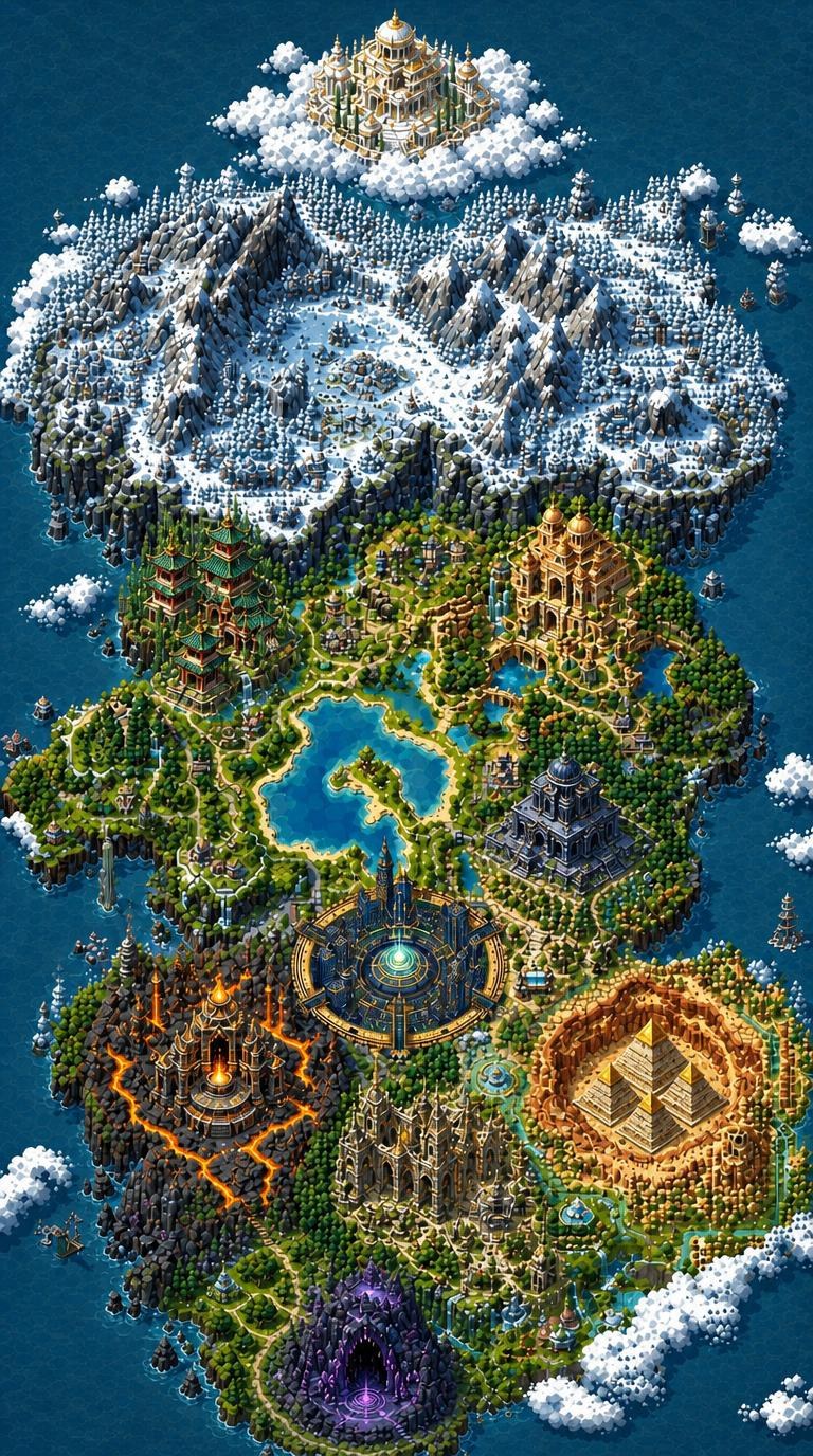 A folha viva do mundo de Glitchland