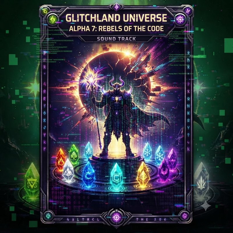 Capa do álbum Glitchland Universe Sound Track